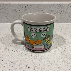 Garfield EUC Coffee Mug Tea Cup Comics Odie Sleep